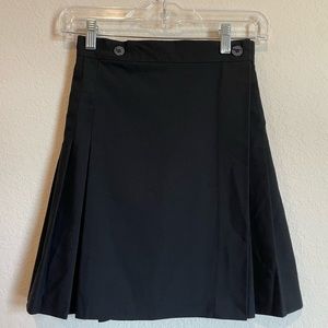 American Apparel Black Pleated Mini Tennis Skirt size XS